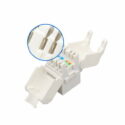 cat6a utp keystone jack toolless 180° 4 - innocom - network cabling services and it outsourcing
