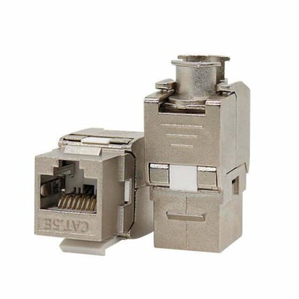 FTP Cat5e Keystone Jack Toolless 180°
