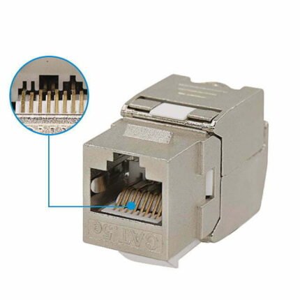 FTP Cat5e Keystone Jack Toolless 180° 5