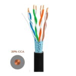 FTP CAT5E OUTDOOR CABLE, 20% COPPER