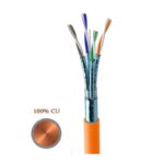 F/FTP CAT7 INDOOR CABLE, 100% COPPER, LSZH