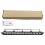 1U 24 port  Blank FTP patch panel - Image 4