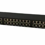 1u 24 port ftp cat6 patch panel - innocom - network cabling services and it outsourcing