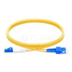 JHT-SLSM2DX-1M SC/UPC-LC/UPC SINGLE MODE DUPLEX PATCH CORD, 1M