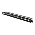 1u 24 port blank ftp patch panel - innocom - network cabling services and it outsourcing