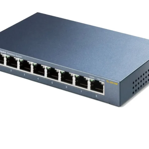 TP-Link TL-SG108 - 8 პორტიანი Gigabit სვიჩი - INNOCOM.ge