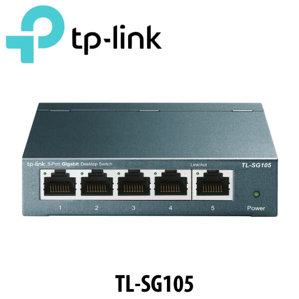 TP-Link TL-SG105 - 5 პორტიანი Gigabit სვიჩი - INNOCOM.ge