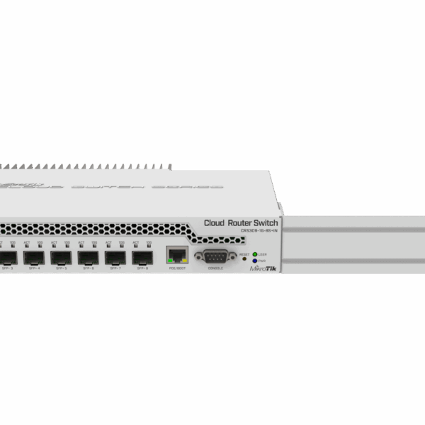Mikrotik CRS309-1G-8S+IN - 8 SFP+ პორტიანი მართვადი სვიჩი
