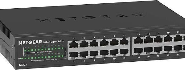 Netgear GS324-200EUS 24PT GE UNMANAGED SWITCH
