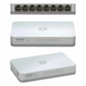 D-Link DGS-1008A - 8 პორტიანი სვიჩი პლასტმასის კორპუსით - Image 2
