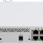 Mikrotik CSS610-8G-2S+IN Cloud Smart Switch 610-8G-2S+IN with 8 x Gigabit ports, 2 x SFP+ cages, SwOS, desktop case, PSU