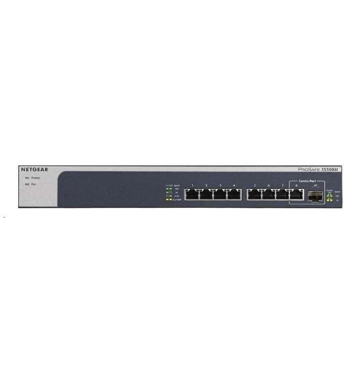 netgear-8pt-10g-multigigabit-unmanaged-swch-2jpg Netgear XS508M-100EUS 8PT 10G/MULTIGIGABIT UNMANAGED SWITCH - Image 1