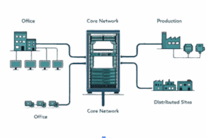 structured cabling system installation and patch panel termination in tbilisi office by innocom